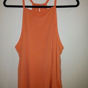 PrAna Vibrant Orange Epiquator Tank Top